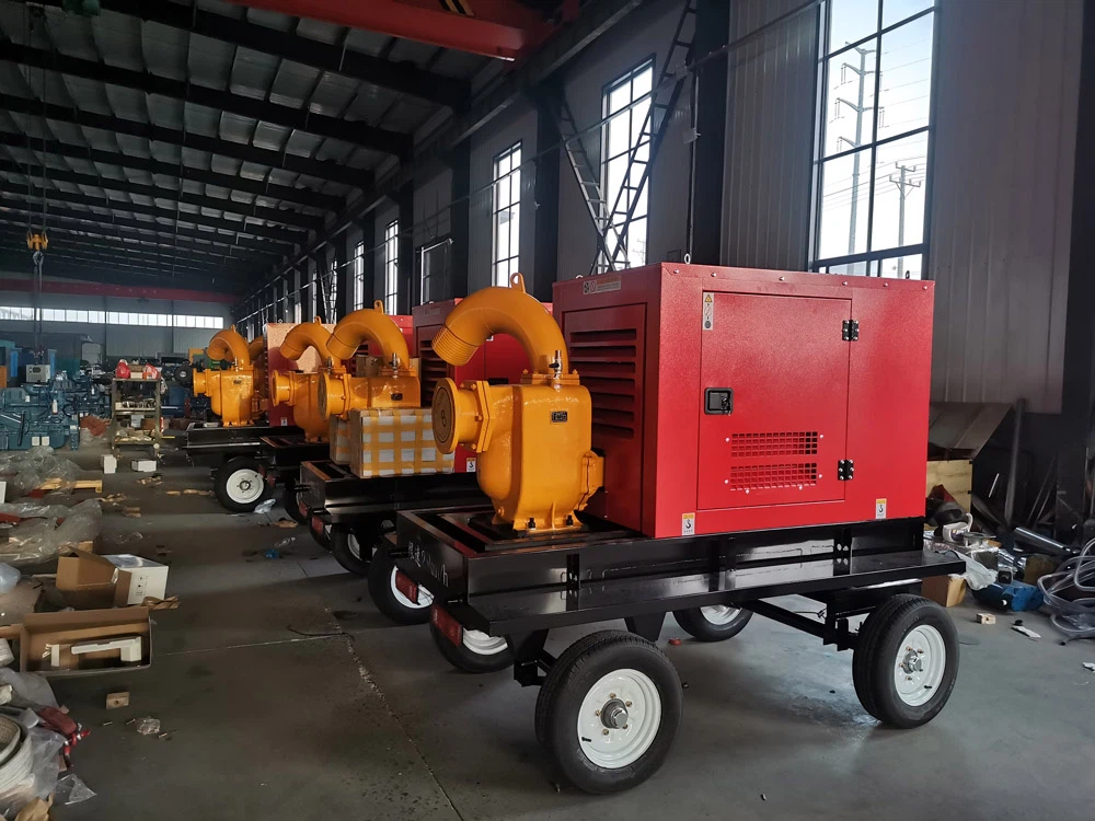 diesel engine-driven sewage pump factory diesel engine-driven sewage pump factory